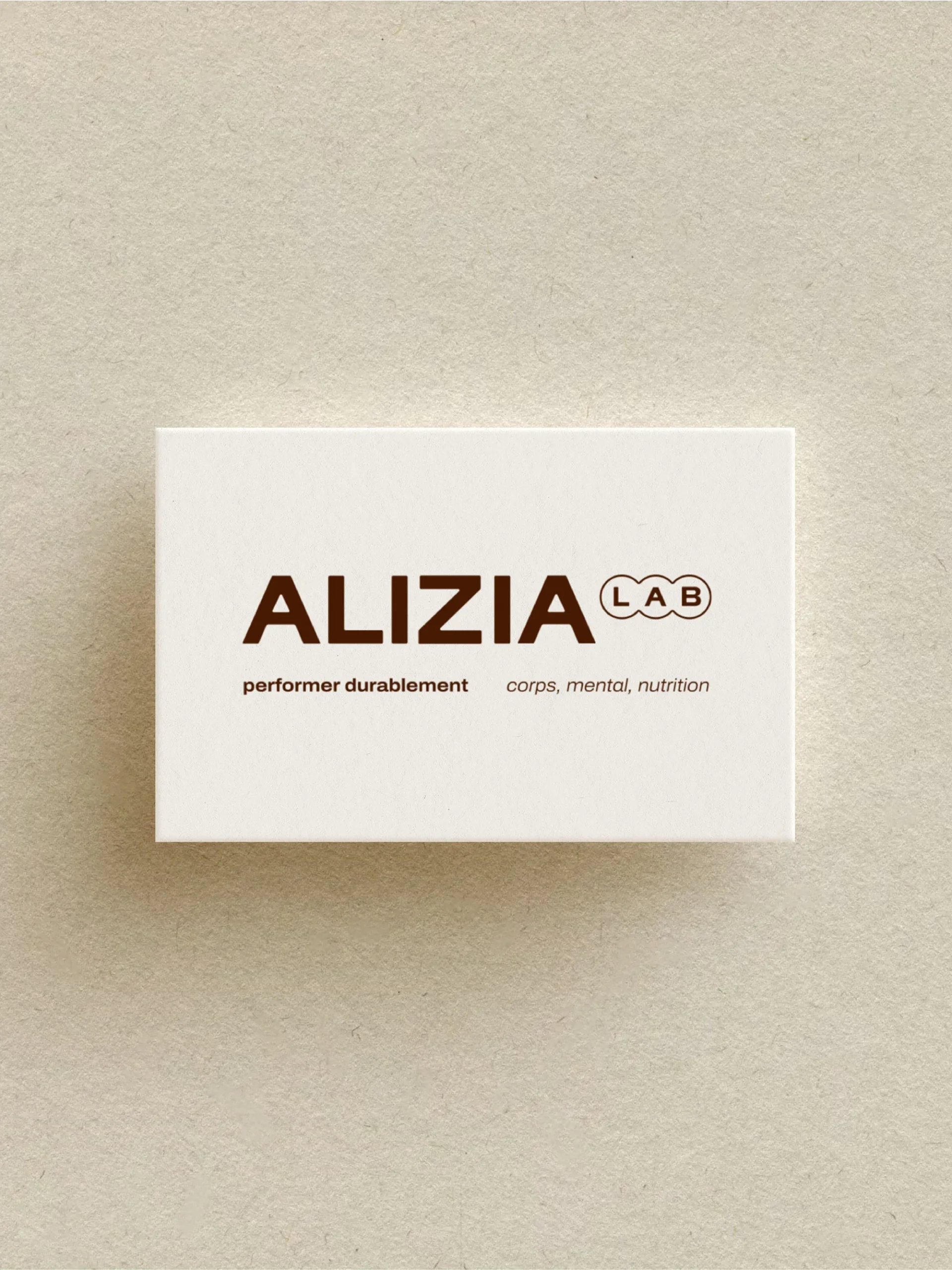 Carte de visite Alizia Lab